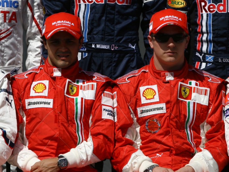 1220012559felipe massa & kimi raikkonen australia