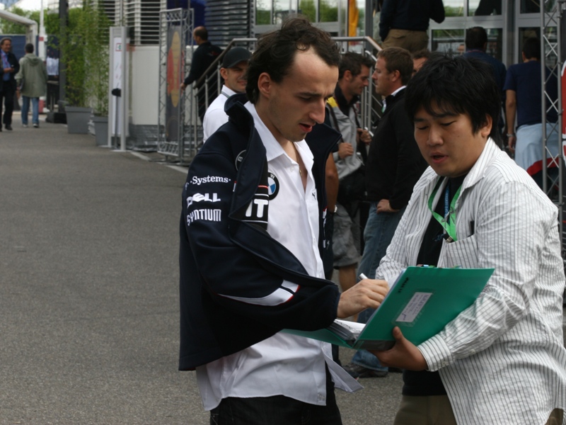 1219307835robert kubica germany saturday