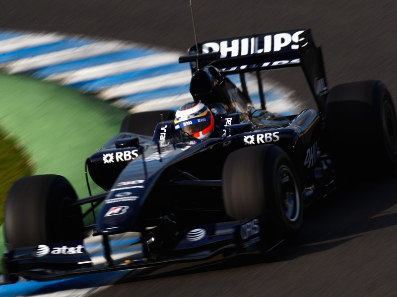1234959364Williams FW31 winter test