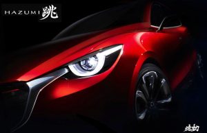 Mazda показва динамичната си концепция HAZUMI в Женева