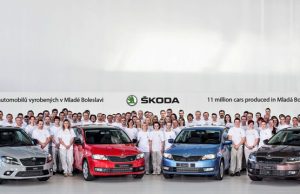 Skoda достигна 11 млн. произведени автомобили в Млада Болеслав