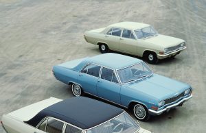 Opel празнува 50-годишнината на култовите си модели Kapitän, Admiral и Diplomat