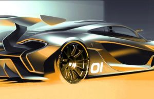 McLaren показа дизайна на P1 GTR преди световния му дебют