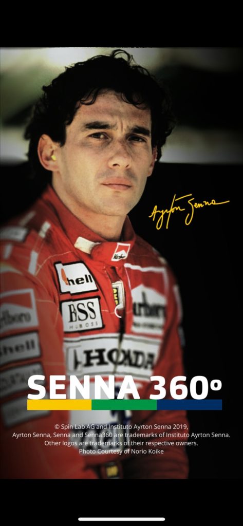 Senna 360, Ayrton Senna