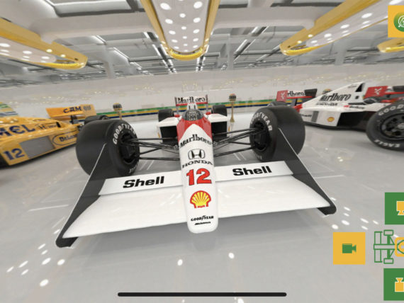 Senna 360, Ayrton Senna