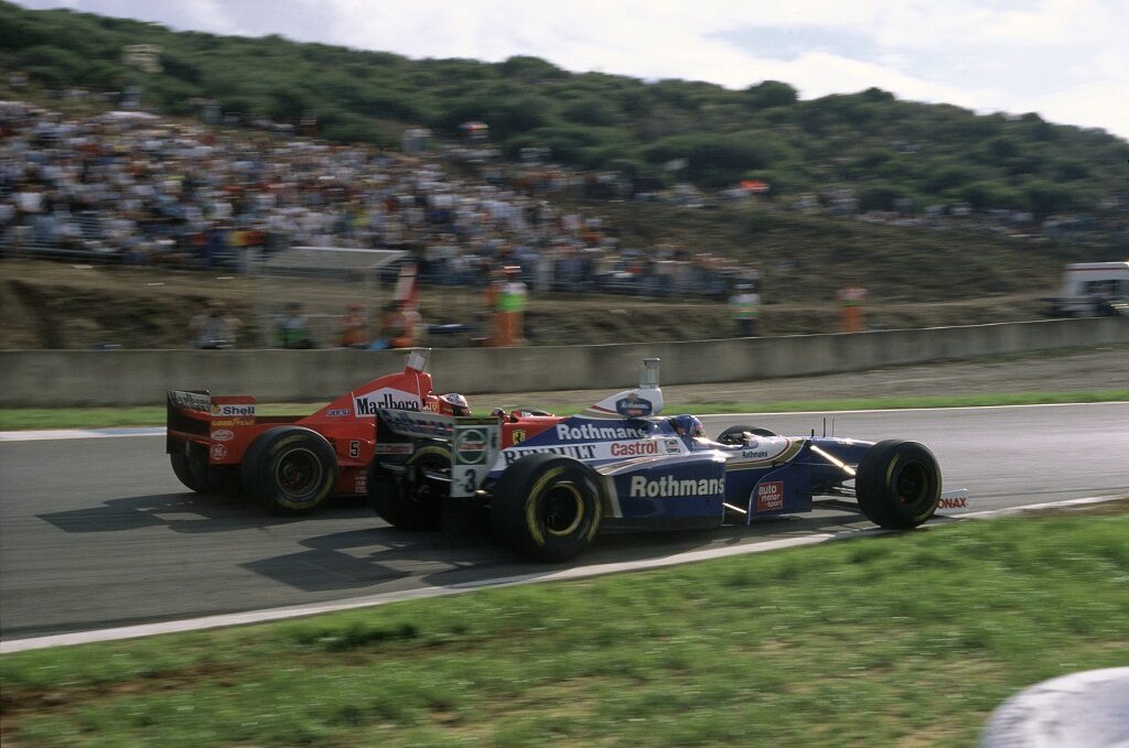 Жак Вилньов, Михаел Шумахер, финали 1997