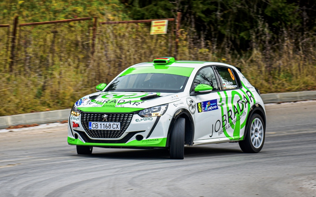 Никола Мишев и Петър Сивов (Peugeot 208 Rally4, АРТ Моторспорт)