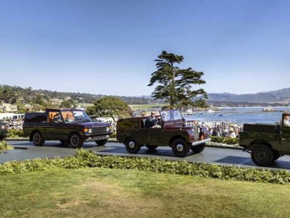 Land Rover на Pebble Beach Concours d’Elegance