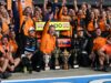 Ландо Норис, Зак Браун, Оскар Пиастри, Макларън F1