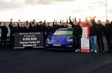 Porsche Taycan отново рекордьор на Нюрбургринг Porsche Taycan Turbo GT Nürburgring