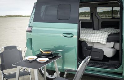 VW ID Buzz mit Gute-Nacht-Paket