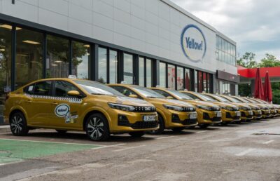 Dacia Logan Yellow! Taxi